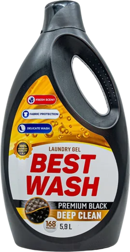 Best Wash Laundry Gel Premium Black 5.9 L