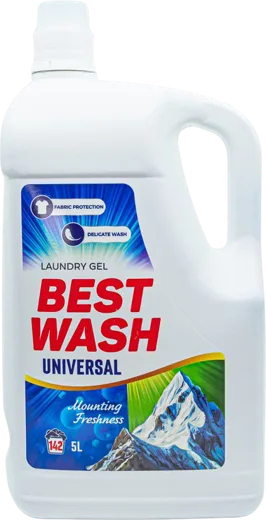 Best Wash Laundry Gel Mounting Freshness 5 L