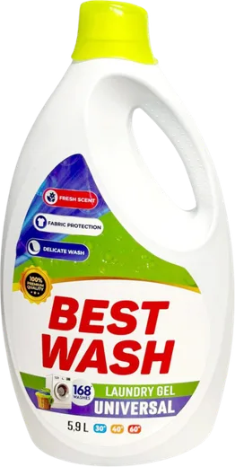 Best Wash Laundry Gel Universal 5.9 L