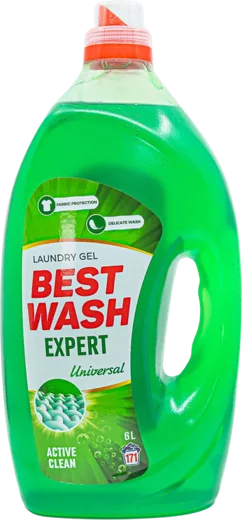 Best Wash Laundry Gel Universal Active Clean 6 L